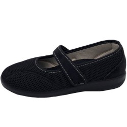 PADERO OrtoMed Damen Klettverschluss Slipper Weite H