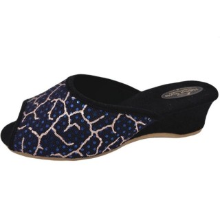 PADERO Helmut Trunte Damen Pantolette Hausschuh Weite G