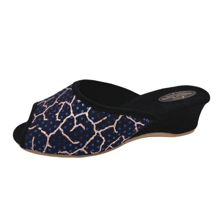 PADERO Helmut Trunte Damen Pantolette Hausschuh Weite G