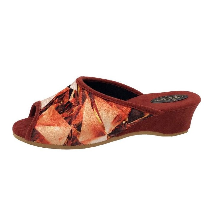 PADERO Helmut Trunte Damen Pantolette Hausschuh Weite G