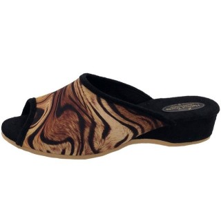 PADERO Helmut Trunte Damen Pantolette Hausschuh Weite G