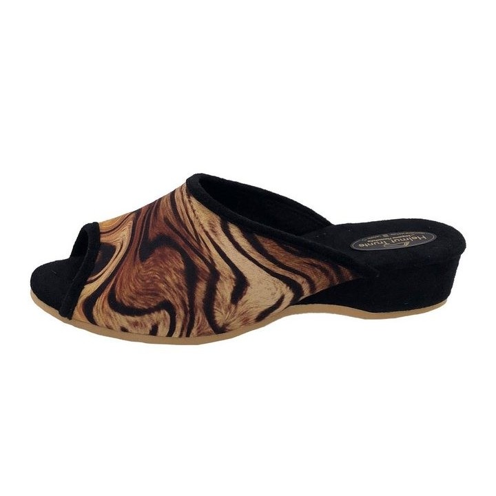 PADERO Helmut Trunte Damen Pantolette Hausschuh Weite G