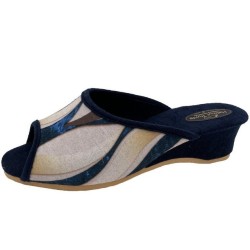 PADERO Helmut Trunte Damen Pantolette Hausschuh Weite G