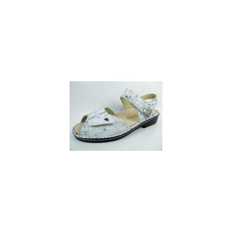 Komfort Sandalen weiss 42