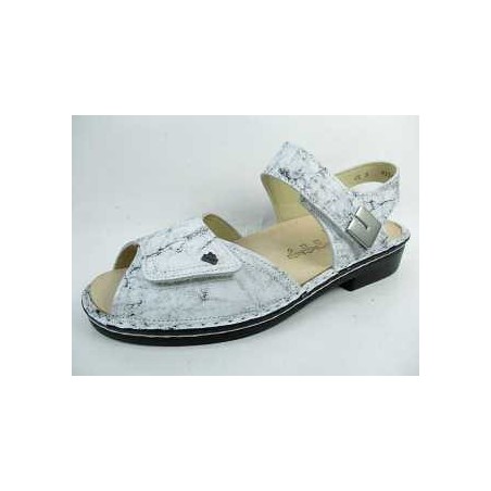 Komfort Sandalen weiss 42