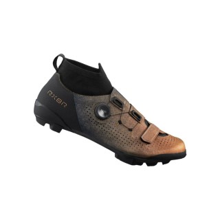 Shimano SH-RX801R Orange Schwarze Schuhe, Größe 43 - EUR