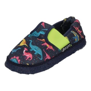 NANGA KLEINE SAURIER Hausschuh Dunkelblau