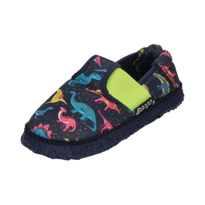 NANGA KLEINE SAURIER Hausschuh Dunkelblau