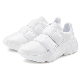 LASCANA Sneaker, Freizeitschuh, Halbschuh mit Klettverschluss superleicht VEGAN