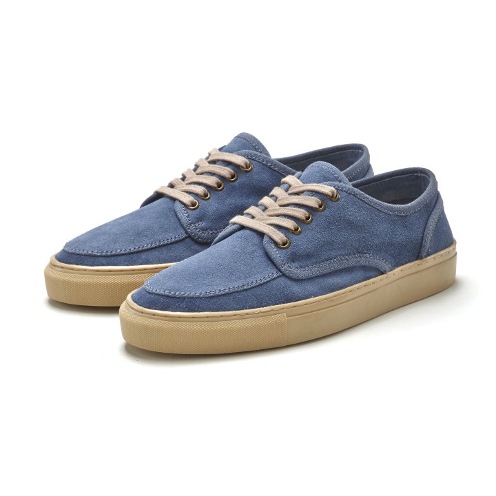 AUTHENTIC LE JOGGER Schnürschuh, Sneaker, Schnürhalbschuh, Freizeitschuh, weiches Leder und Baumwolle