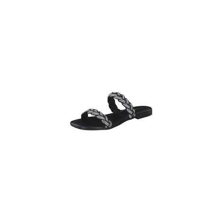 Leone Pantolette Damen schwarz|schwarz|schwarz