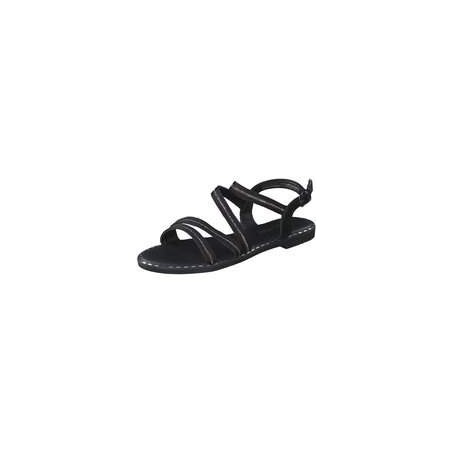 Via della Rosa Sandale Damen schwarz|schwarz|schwarz
