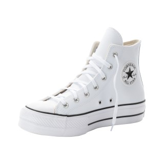 Converse Sneaker "CHUCK TAYLOR ALL STAR LEATHER PLATFORM", Sneaker aus weichem Leder