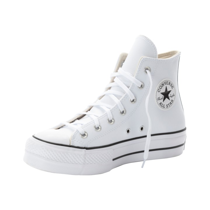 Converse Sneaker "CHUCK TAYLOR ALL STAR LEATHER PLATFORM", Sneaker aus weichem Leder