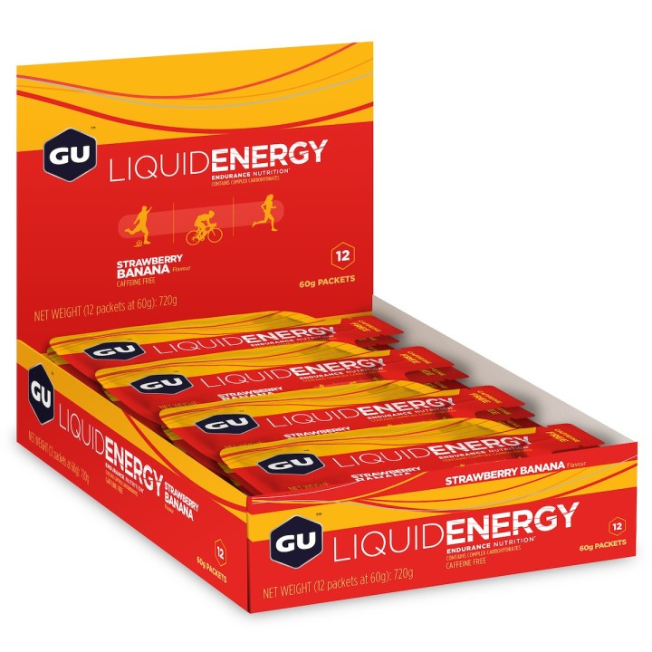 Liquid Energy Strawberry Banana Karton (12 x 60g)