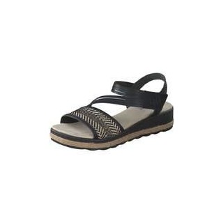 Rieker Sandale Damen schwarz|schwarz