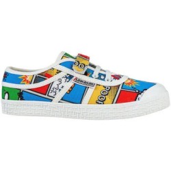 Kawasaki  Sneaker Cartoon Kids Shoe W/Elastic K202585 2084 Strong Blue