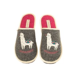 ADELHEID Weltenbummlerin Filzpantoffel Pantoffel