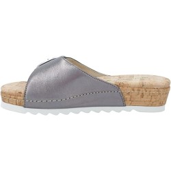 Komfort Sandalen silber Amelie 37,5