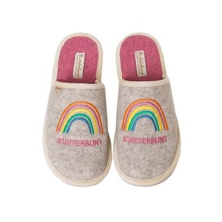 ADELHEID Kunterbunt Filzpantoffeln Pantoffel