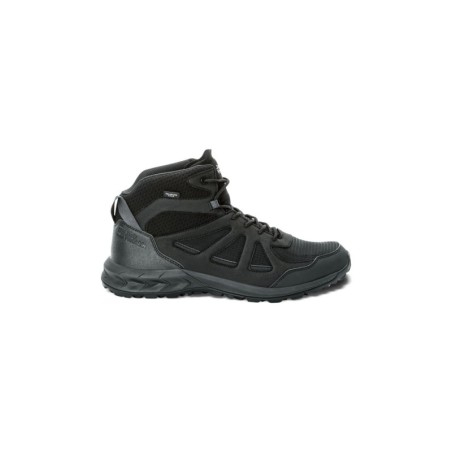 Jack Wolfskin Woodland 2 Texapore Mid Men Wasserdichte Wanderschuhe Herren 47.5 black black