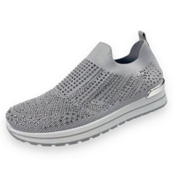 Taschen4life leichter Damen Slipper 8396 Slipper Slip-On Sneaker