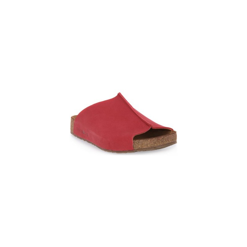 Haflinger  Pantoffeln BIO FORTUNA ROT CALZ F
