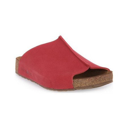 Haflinger  Pantoffeln BIO FORTUNA ROT CALZ F