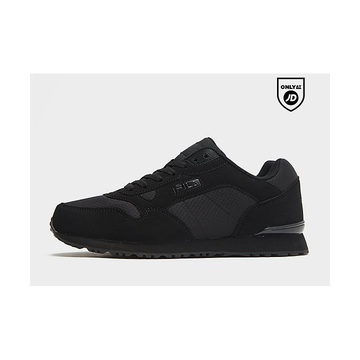 Fila Cress - Black - Mens, Black