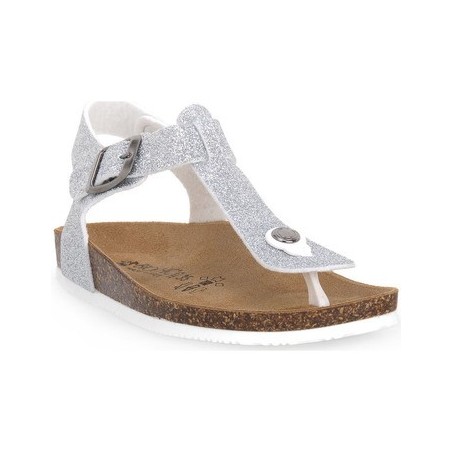 Biochic  Sandalen GLITTER ARGENTO