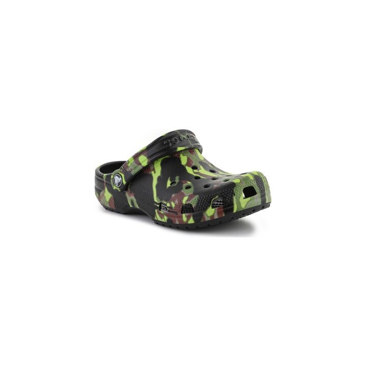 Crocs  Sandalen Classic Spray Camo Clog Kids BLACK 208305-001