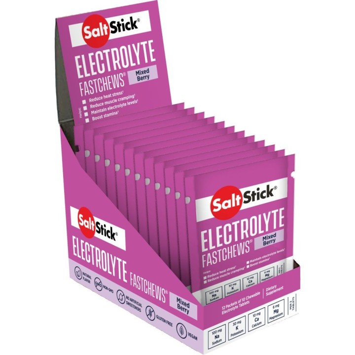 FastChews Display Mixed Berry (12 x 10 Tabs)