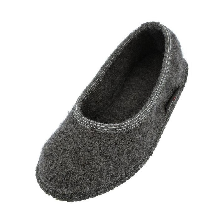 Haflinger Slipper Marina Filzpantoffel Hausschuh Ballerina aus Wollwalkstoff Hausschuh