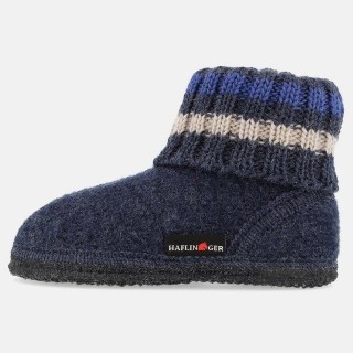 Haflinger Hüttenschuh Paul aus reiner Schurwolle Hausschuh
