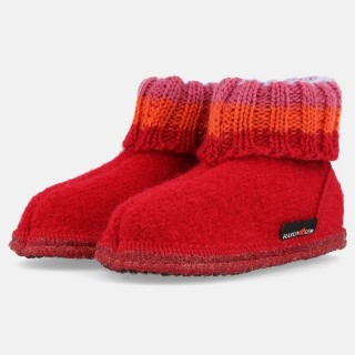 Haflinger Hüttenschuh Paul aus reiner Schurwolle Hausschuh