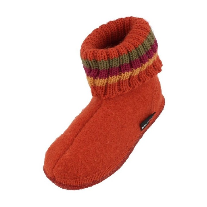 Haflinger Hüttenschuh Paul aus reiner Schurwolle Hausschuh