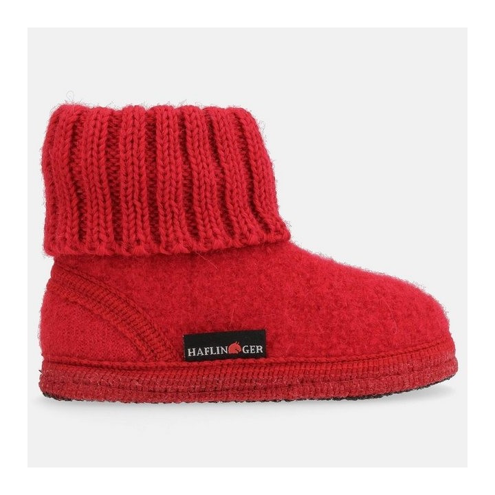 Haflinger Hüttenschuh Karl aus reiner Schurwolle Hausschuh