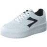 Barbarella Sneaker Damen weiß|weiß