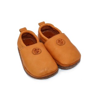 POLOLO Unisex Kinderschuhe, Haus- und Barfußschuh Naturleder