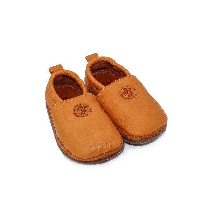POLOLO Unisex Kinderschuhe, Haus- und Barfußschuh Naturleder