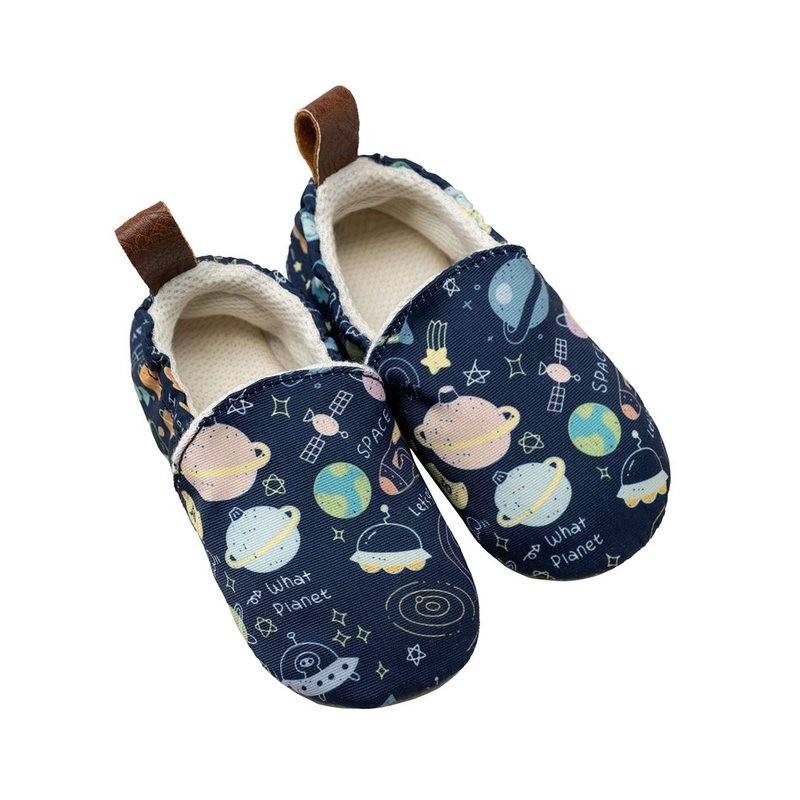 POLOLO Kinderschuhe Seaqual, Hausschuh aus Upcycling-Meeresplastik, Bio Baumwolle
