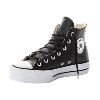 Converse Sneaker "CHUCK TAYLOR ALL STAR LEATHER PLATFORM", Sneaker aus weichem Leder