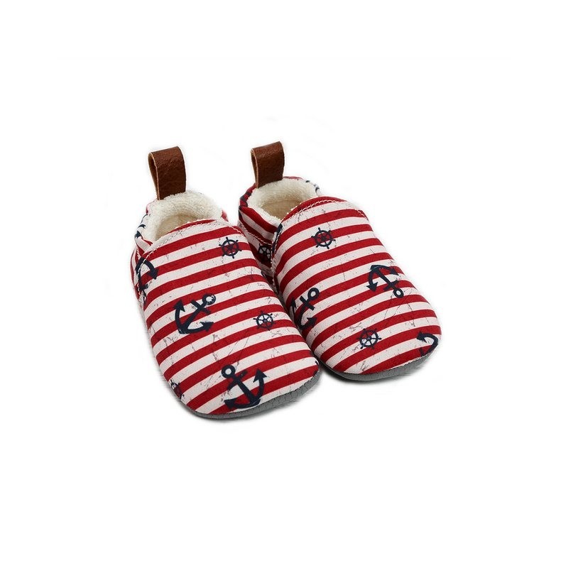 POLOLO Kinderschuhe Seaqual, Hausschuh aus Upcycling-Meeresplastik, Bio Baumwolle