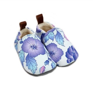 POLOLO Kinderschuhe Seaqual, Hausschuh aus Upcycling-Meeresplastik, Bio Baumwolle