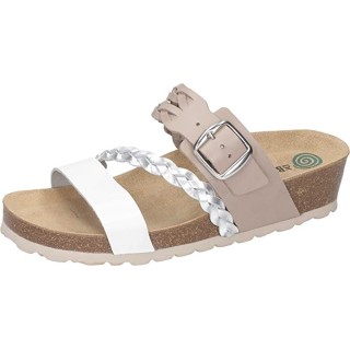 Komfort Sandalen weiss Pantolette 37