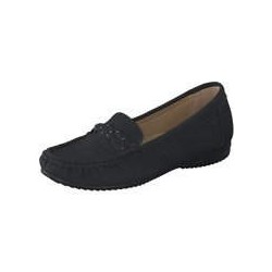 smiling for feet Mokassin Damen schwarz|schwarz