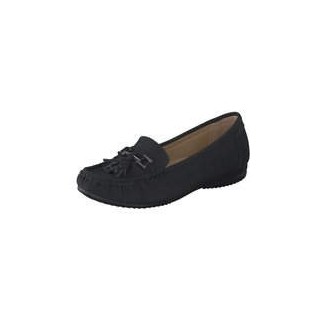 smiling for feet Mokassin Damen schwarz|schwarz|schwarz