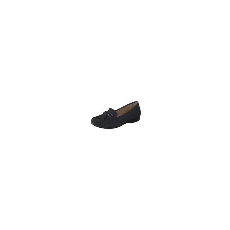 smiling for feet Mokassin Damen schwarz|schwarz|schwarz