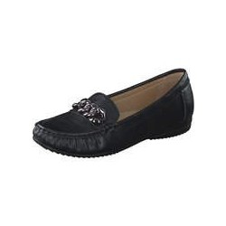 smiling for feet Mokassin Damen schwarz|schwarz