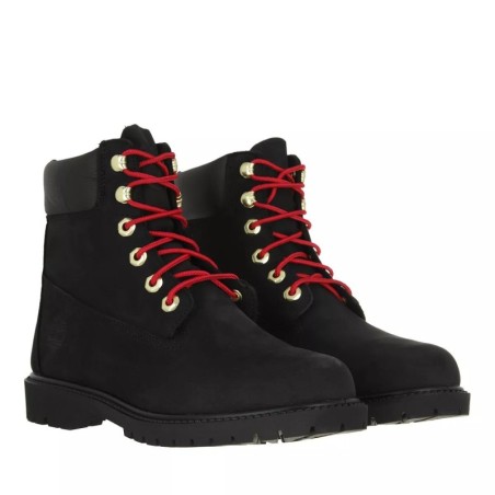 Stiefeletten schwarz Schnürstiefel 37